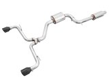 AWE Tuning VW MK7 GTI Touring Edition Exhaust - Diamond Black Tips thumbnail 5