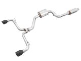 AWE Tuning VW MK7 GTI Touring Edition Exhaust - Diamond Black Tips thumbnail 7