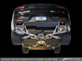 AWE Tuning Panamera 2/4 Touring Edition Exhaust (2014+) - w/Chrome Silver Tips thumbnail 4
