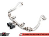 AWE Tuning Porsche 718 Boxster / Cayman Touring Edition Exhaust - Diamond Black Tips thumbnail 8