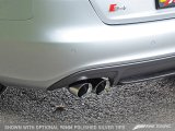 AWE Tuning Audi B8 / B8.5 S4 3.0T Track Edition Exhaust - Chrome Silver Tips (90mm) thumbnail 1