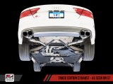 AWE Tuning Audi C7 / C7.5 S6 4.0T Track Edition Exhaust - Chrome Silver Tips thumbnail 2