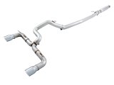 AWE Tuning Ford Focus RS Track Edition Cat-Back Exhaust - Chrome Silver Tips thumbnail 4