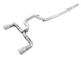 AWE Tuning Ford Focus RS Track Edition Cat-Back Exhaust - Chrome Silver Tips thumbnail 6
