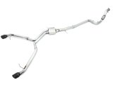AWE Tuning Audi B9 A5 Track Edition Exhaust Dual Outlet - Diamond Black Tips (Includes DP) thumbnail 4