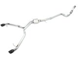 AWE Tuning Audi B9 A5 Track Edition Exhaust Dual Outlet - Diamond Black Tips (Includes DP) thumbnail 5