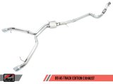 AWE Tuning Audi B9 A5 Track Edition Exhaust Dual Outlet - Diamond Black Tips (Includes DP) thumbnail 6