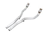 AWE Tuning Audi B8 4.2L Non-Resonated Downpipes for RS5 thumbnail 1