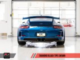 AWE Tuning Porsche 991 GT3 / RS Center Muffler Delete - Diamond Black Tips thumbnail 7
