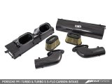 AWE Tuning Porsche 991 (991.2) Turbo and Turbo S S-FLO Carbon Intake thumbnail 3
