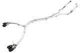 AWE Tuning Audi B9 S5 Coupe 3.0T Track Edition Exhaust - Diamond Black Tips (102mm) thumbnail 1
