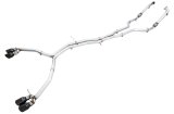 AWE Tuning Audi B9 S5 Sportback Track Edition Exhaust - Non-Resonated (Black 102mm Tips) thumbnail 4