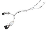 AWE Tuning Audi B9 S5 Sportback Touring Edition Exhaust - Non-Resonated (Black 102mm Tips) thumbnail 1