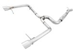 AWE Tuning VW MK7 Golf Alltrack/Sportwagen 4Motion Track Edition Exhaust - Polished Silver Tips thumbnail 4