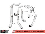 AWE Tuning VW MK7 Golf Alltrack/Sportwagen 4Motion Track Edition Exhaust - Polished Silver Tips thumbnail 5