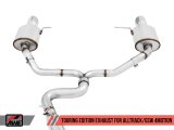 AWE Tuning VW MK7 Golf Alltrack/Sportwagen 4Motion Touring Edition Exhaust - Polished Silver Tips thumbnail 8