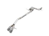 AWE Tuning 09-14 Volkswagen Jetta Mk6 1.4T Track Edition Exhaust - Chrome Silver Tips thumbnail 1