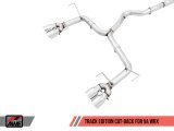AWE Tuning Subaru WRX/STI VA/GV Sedan Track Edition Exhaust - Chrome Silver Tips (102mm) thumbnail 4