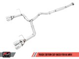 AWE Tuning Subaru WRX/STI VA/GV Sedan Track Edition Exhaust - Chrome Silver Tips (102mm) thumbnail 8