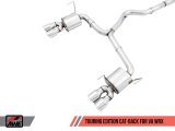 AWE Tuning 2015+ Subaru WRX VA Sedan Touring Edition Exhaust - Chrome Silver Tips (102mm) thumbnail 6
