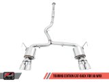 AWE Tuning 2015+ Subaru WRX VA Sedan Touring Edition Exhaust - Chrome Silver Tips (102mm) thumbnail 7