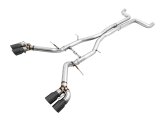 AWE Tuning 16-19 Chevy Camaro SS Non-Res Cat-Back Exhaust - Track Edition (Quad Diamond Black Tips) thumbnail 1