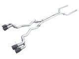 AWE Tuning 18-19 BMW M5 (F90) 4.4T AWD Cat-Back Exhaust - Track Edition (Diamond Black Tips) thumbnail 1