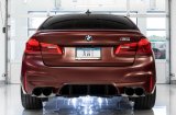 AWE Tuning 18-19 BMW M5 (F90) 4.4T AWD Cat-Back Exhaust - Track Edition (Diamond Black Tips) thumbnail 5