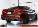 AWE Tuning 18-19 BMW M5 (F90) 4.4T AWD Cat-Back Exhaust - Track Edition (Diamond Black Tips) thumbnail 9