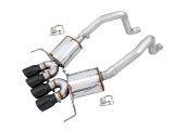 AWE Tuning 14-19 Chevy Corvette C7 Z06/ZR1 Touring Edition Axle-Back Exhaust w/Black Tips thumbnail 7