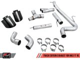 AWE Tuning 18-19 Audi TT RS 8S/RK3 2.5L Turbo Track Edition Exhaust - Diamond Black RS-Style Tips thumbnail 5