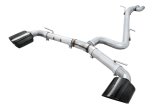 AWE Tuning 17-19 Audi RS3 8V Track Edition Exhaust - Diamond Black Tips RS-Style Tips thumbnail 2