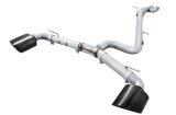 AWE Tuning 17-19 Audi RS3 8V Track Edition Exhaust - Diamond Black Tips RS-Style Tips thumbnail 3