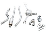 AWE Tuning 2016+ Honda Civic Si Touring Edition Exhaust w/Front Pipe & Dual Chrome Silver Tips thumbnail 9