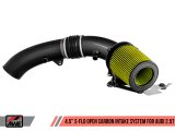 AWE Tuning Audi RS3 / TT RS S-FLO Open Carbon Fiber Intake thumbnail 1