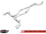 AWE Tuning 2020 Toyota Supra A90 Track Edition Exhaust - 5in Chrome Silver Tips thumbnail 1