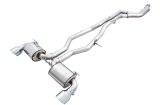 AWE Tuning 2020 Toyota Supra A90 Non-Resonated Touring Edition Exhaust - 5in Chrome Silver Tips thumbnail 3