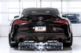 AWE Tuning 2020 Toyota Supra A90 Resonated Touring Edition Exhaust - 5in Diamond Black Tips thumbnail 9
