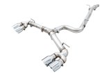 AWE Tuning MK7.5 Golf R Track Edition Exhaust w/Chrome Silver Tips 102mm thumbnail 2