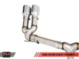 AWE Tuning Audi 8V S3 Track Edition Exhaust w/Chrome Silver Tips 102mm thumbnail 5