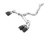 AWE Tuning MK7.5 Golf R Track Edition Exhaust w/Diamond Black Tips 102mm thumbnail 1