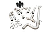 AWE Tuning Audi 8V S3 Track Edition Exhaust w/Diamond Black Tips 102mm thumbnail 7