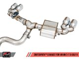 AWE Tuning Volkswagen Golf R MK7.5 SwitchPath Exhaust w/Chrome Silver Tips 102mm thumbnail 9