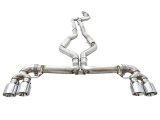 AWE Tuning 2019+ BMW M340i (G20) Track Edition Exhaust - Quad Chrome Silver Tips thumbnail 1