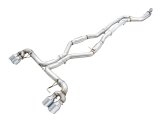 AWE Tuning 2019+ BMW M340i (G20) Track Edition Exhaust - Quad Chrome Silver Tips thumbnail 4