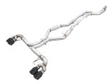 AWE Tuning 2019+ BMW M340i (G20) Track Edition Exhaust - Quad Diamond Black Tips thumbnail 2