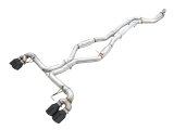 AWE Tuning 2019+ BMW M340i (G20) Track Edition Exhaust - Quad Diamond Black Tips thumbnail 3