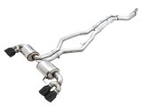 AWE Tuning 2019+ BMW M340i (G20) Non-Resonated Touring Edition Exhaust - Quad Diamond Black Tips thumbnail 1
