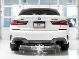 AWE Tuning 2019+ BMW M340i (G20) Non-Resonated Touring Edition Exhaust - Quad Diamond Black Tips thumbnail 4