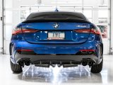 AWE Tuning 2019+ BMW M340i (G20) Non-Resonated Touring Edition Exhaust - Quad Diamond Black Tips thumbnail 7
